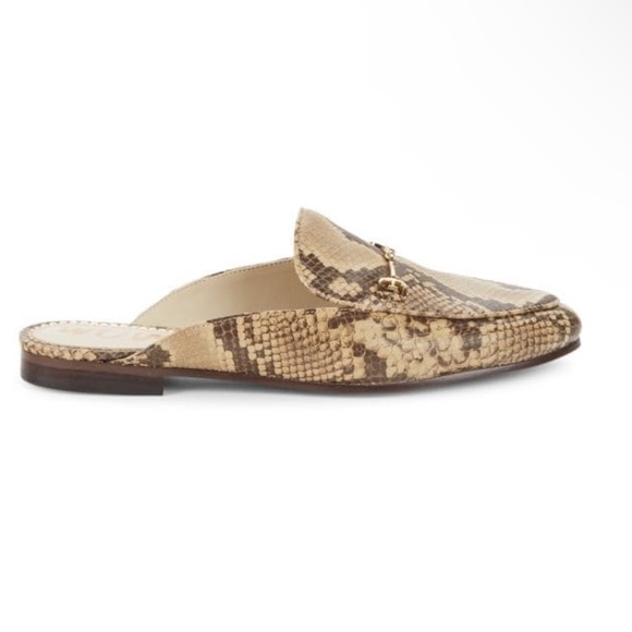 Sam Edelman mules slip on Evelan in Wheat Snake flats size 7.5 - Picture 7 of 15